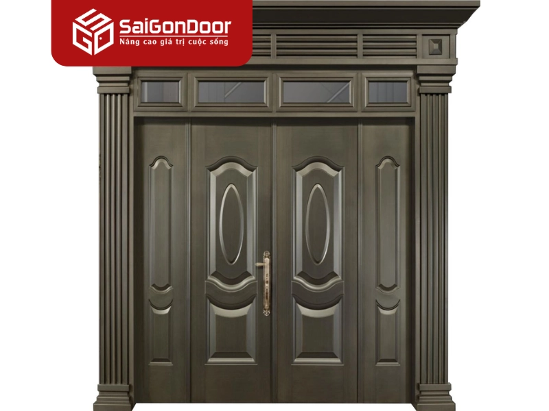 SaigonDoor tự hào là địa chỉ mua cửa thép vân gỗ cao cấp uy tín, chất lượng