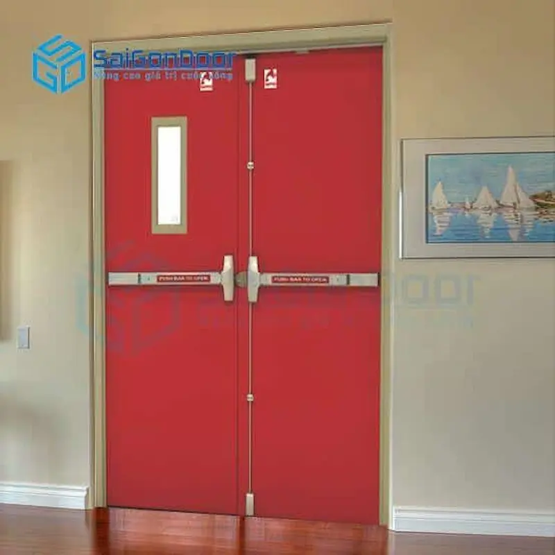 Saigondoor cung cấp giải pháp cửa thép chống cháy tối ưu cho mọi công trình 