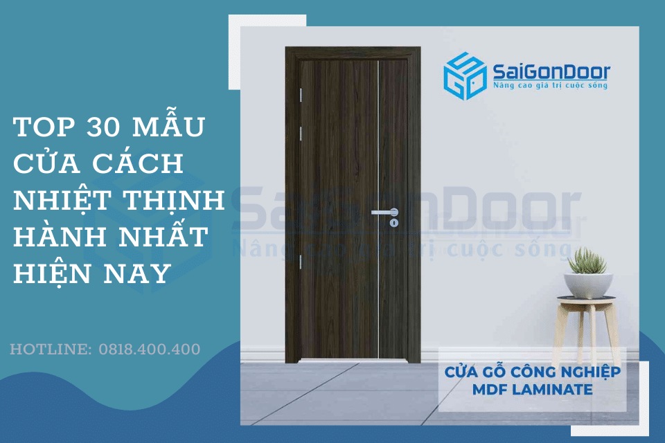 Mẫu cửa cách nhiệt