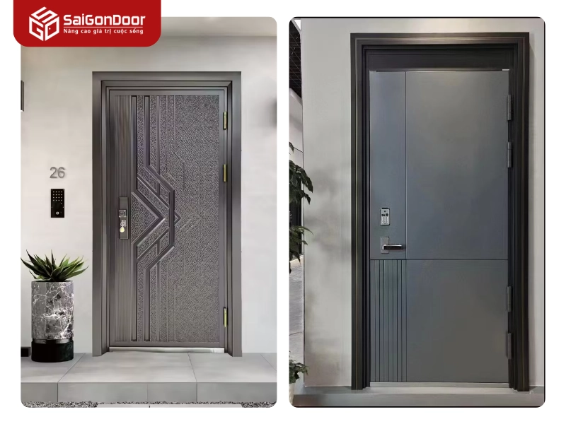 Ưu điểm vượt trội của cửa thép chống cháy Sài Gòn Door