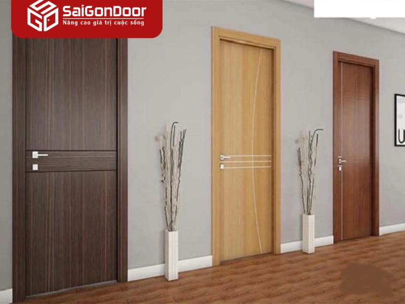 cửa phòng nhựa giả gỗ