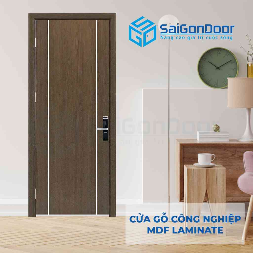 Cửa gỗ MDF Laminate P1R2a SGD