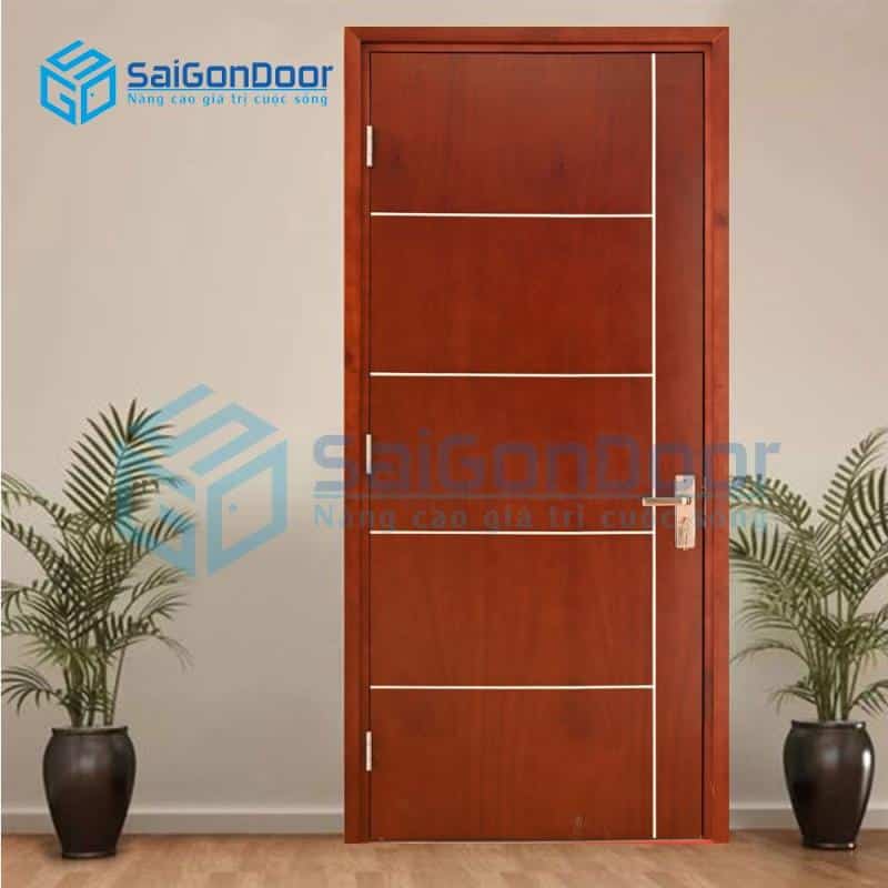 MDF VENEER WOODEN DOOR P1R5-Camxe