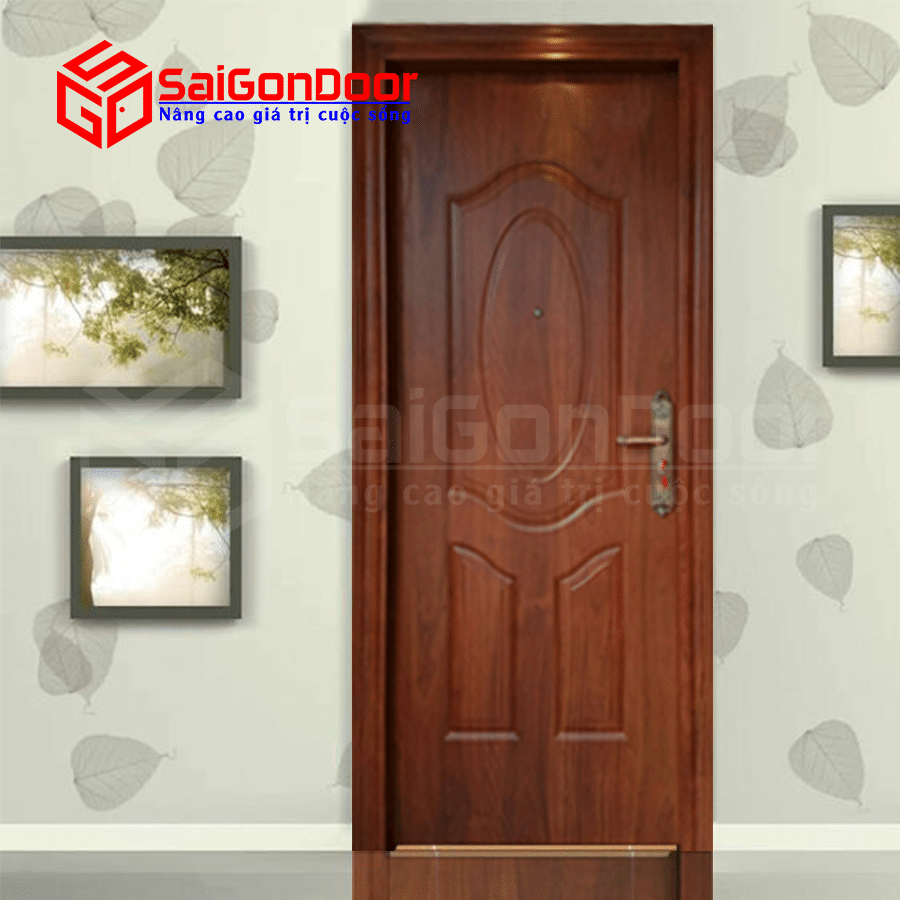 STEEL DOORS WITH WOOD SGD 17
