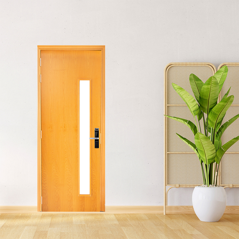 Cửa Gỗ MDF Veneer P1GL-OAK