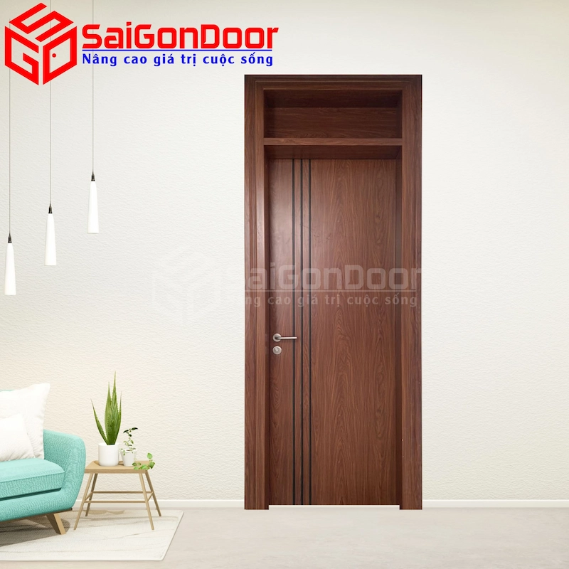 Các mẫu cửa thép vân gỗ phẳng phổ biến