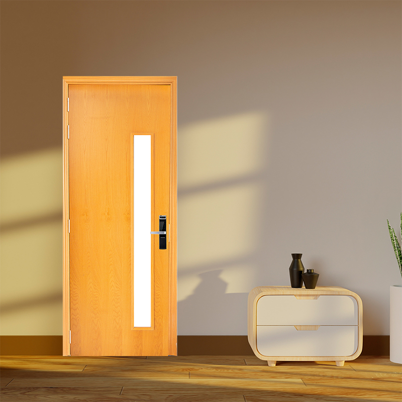 Cửa gỗ chống cháy GCC-MDF veneer P1G1 Sồi