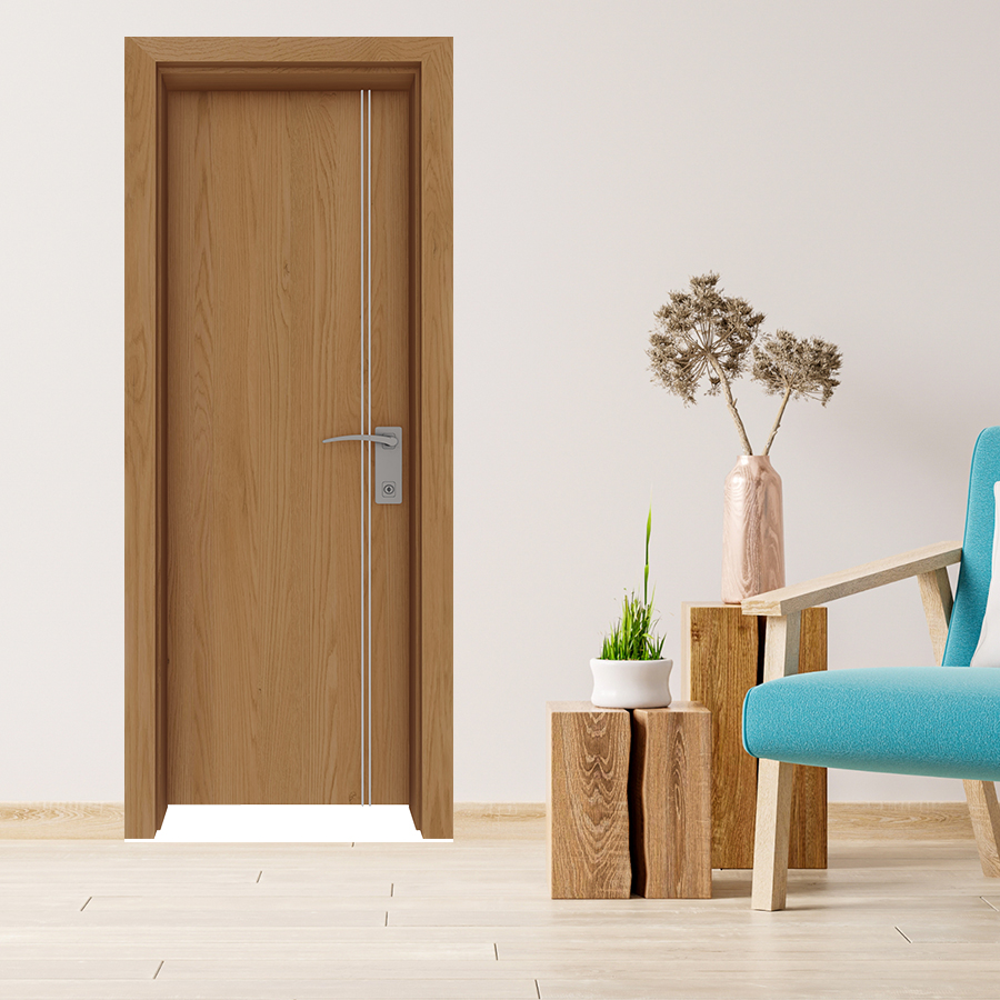 CỬA GỖ PHÒNG NGỦ PN HDF Laminate P1R2