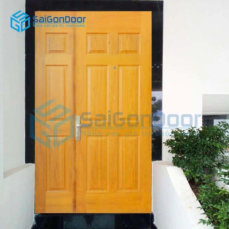 Mẫu cửa panel (chia ô) cổ điển và tân cổ điển