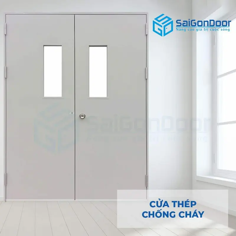 Công nghệ CNC trong sản xuất cửa chống cháy 
