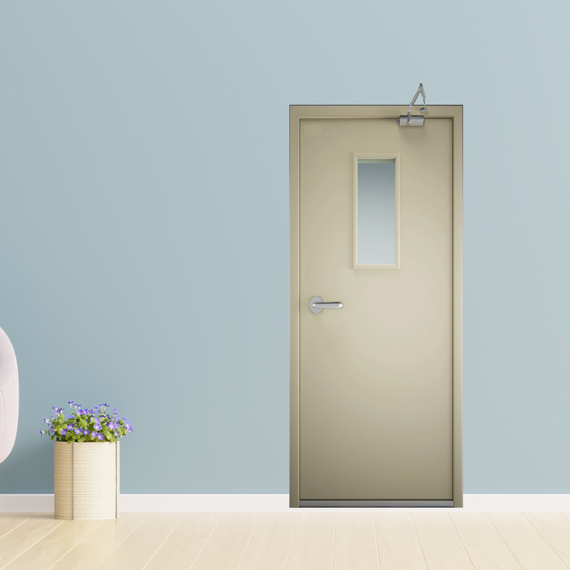 Cửa thép chống cháy TCC P1G1 KTG