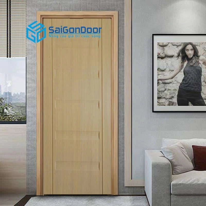 Cửa nhựa Composite Hàn Quốc cho phòng ngủ 