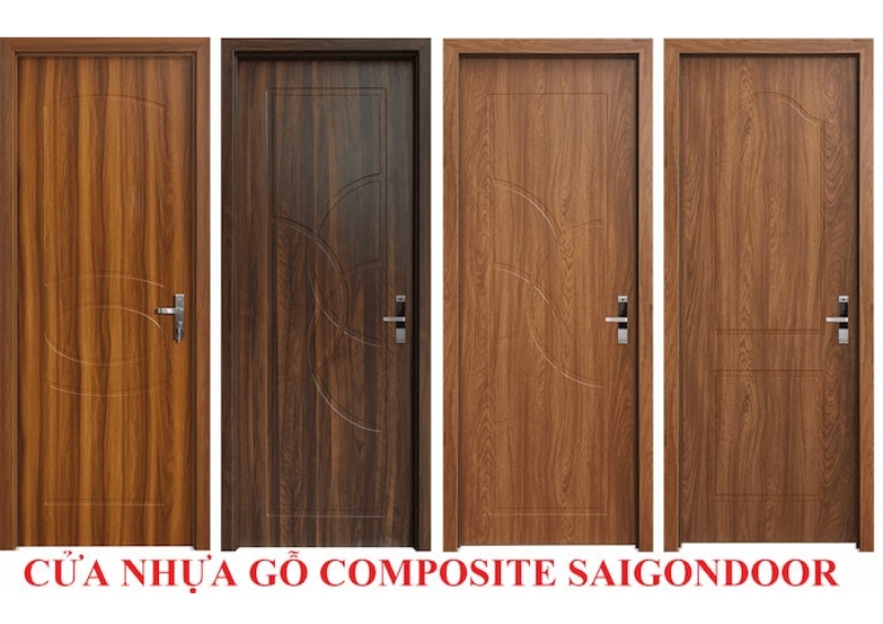 Cửa nhựa gỗ chống mối mọt composite