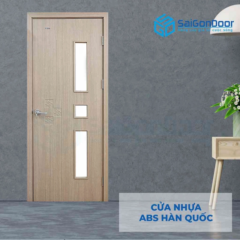 Cửa nhựa ABS Hàn Quốc KOS 206-MQ808