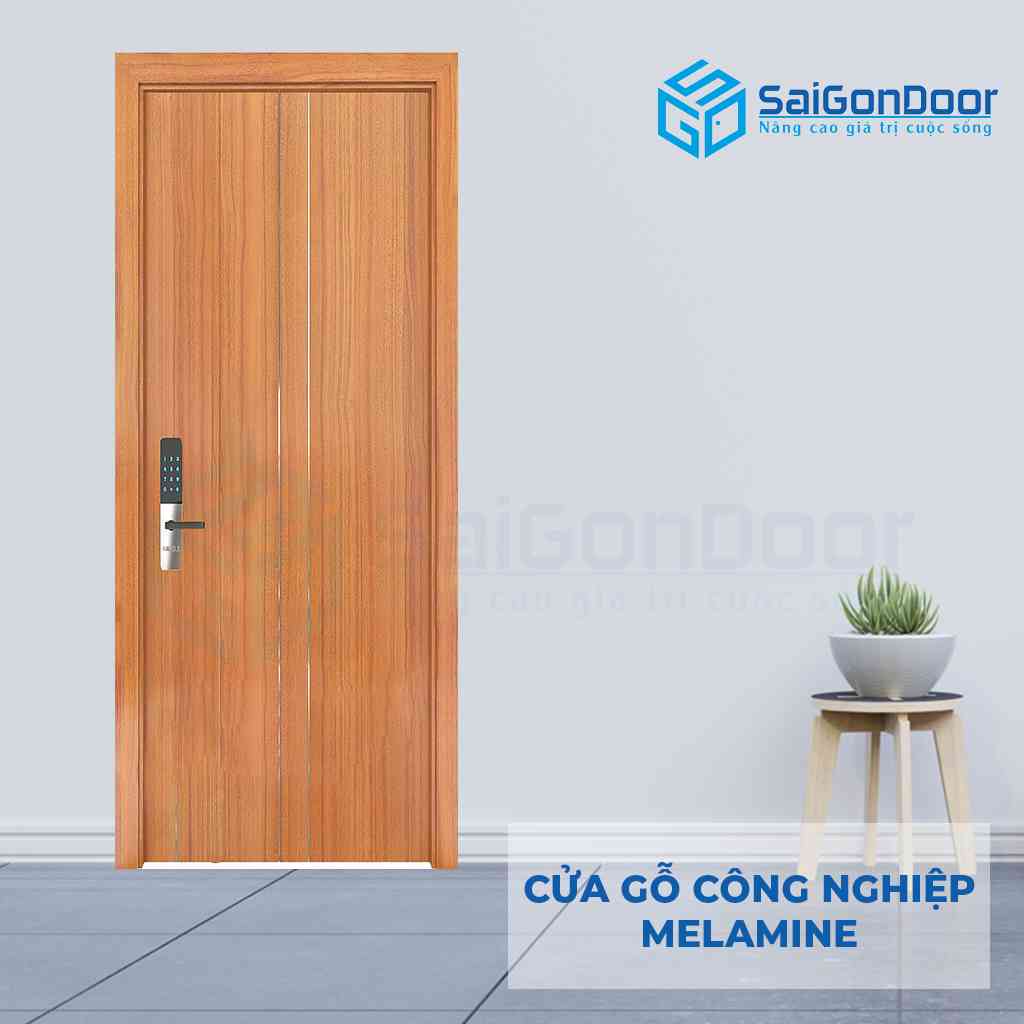 CỬA GỖ CÔNG NGHIỆP MDF MELAMINE P1R2a