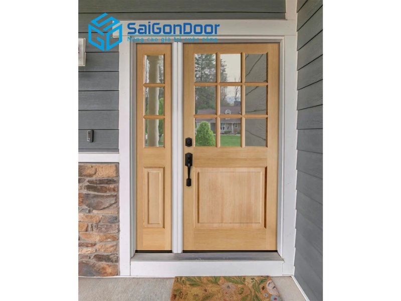 Tại sao nên lựa chọn cửa gỗ kính cường lực tại Saigondoor ?