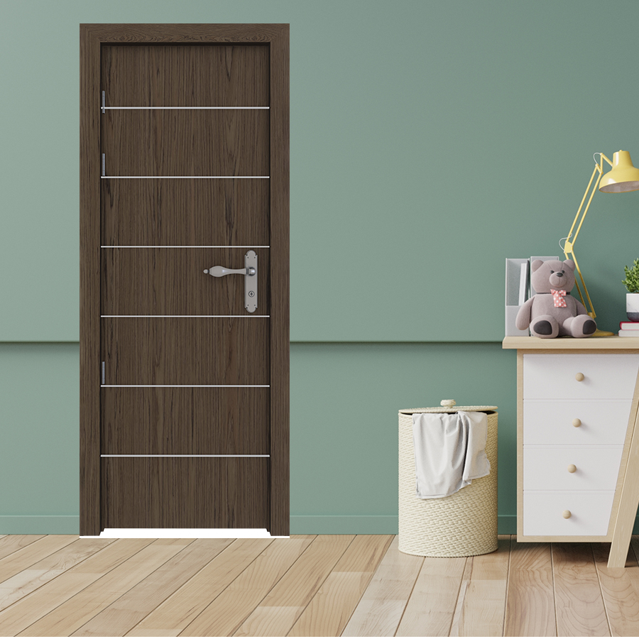 CỬA GỖ PHÒNG NGỦ PN HDF Laminate P1R6