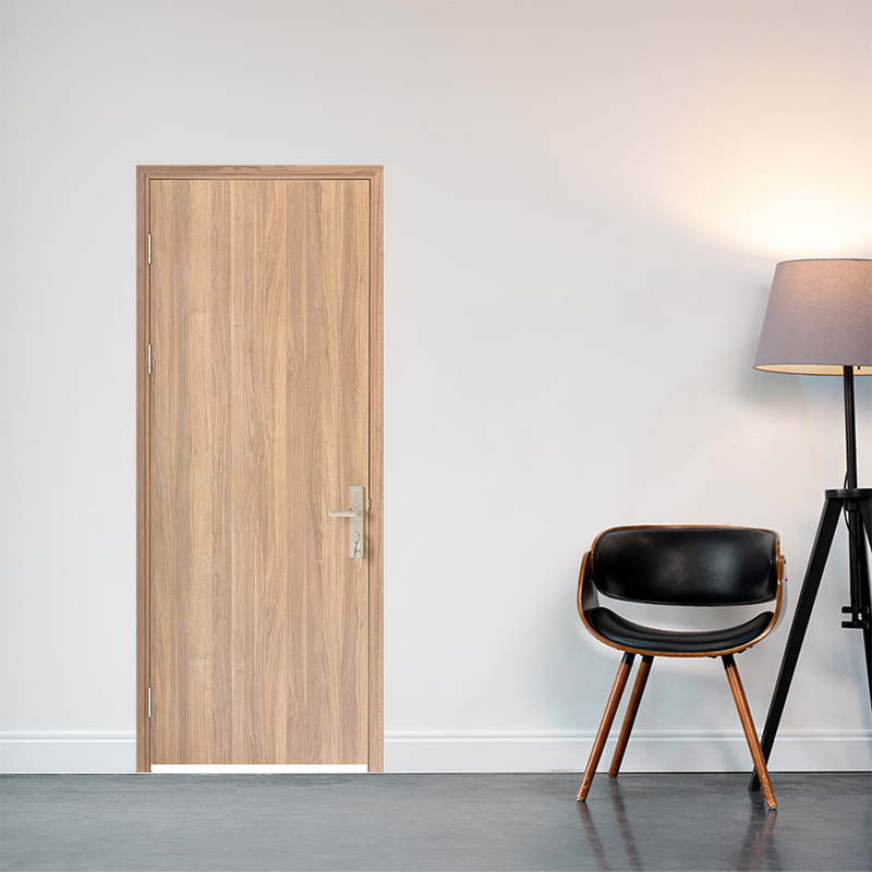 Cửa Gỗ Chống Cháy GCC.P1-WALNUT