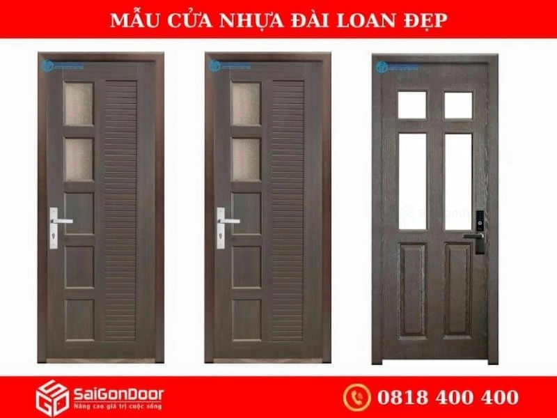 Ưu và nhược điểm của cửa nhựa Đài Loan