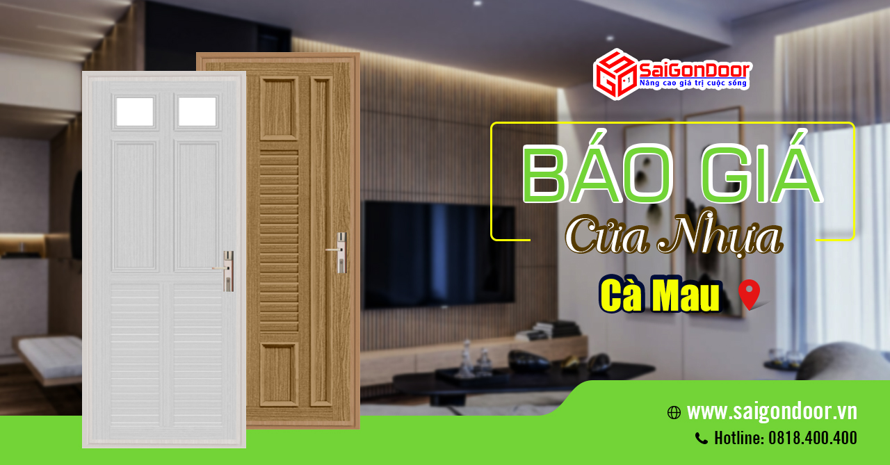 Báo Giá Cửa Nhựa Cà Mau, Cửa Nhựa Giá Rẻ Cà Mau