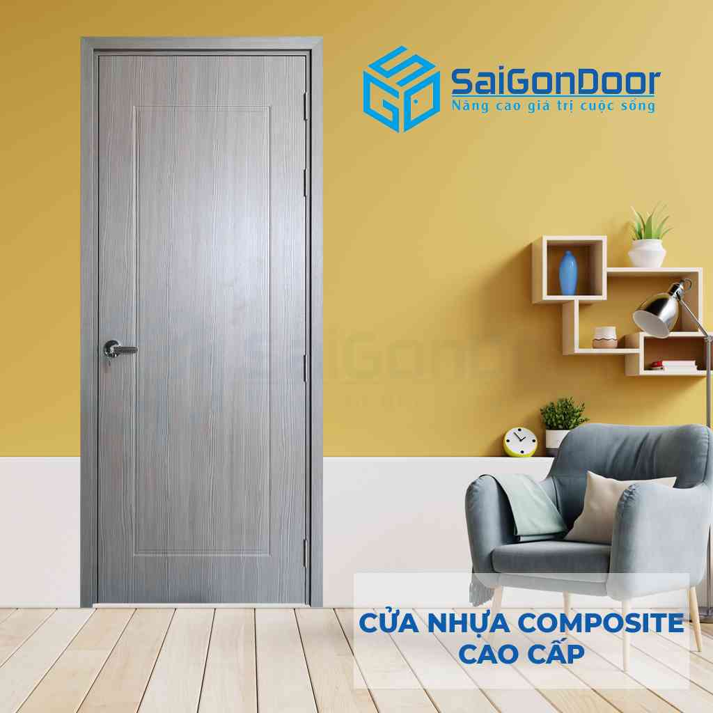 Cửa nhựa composite B10-63 SGD