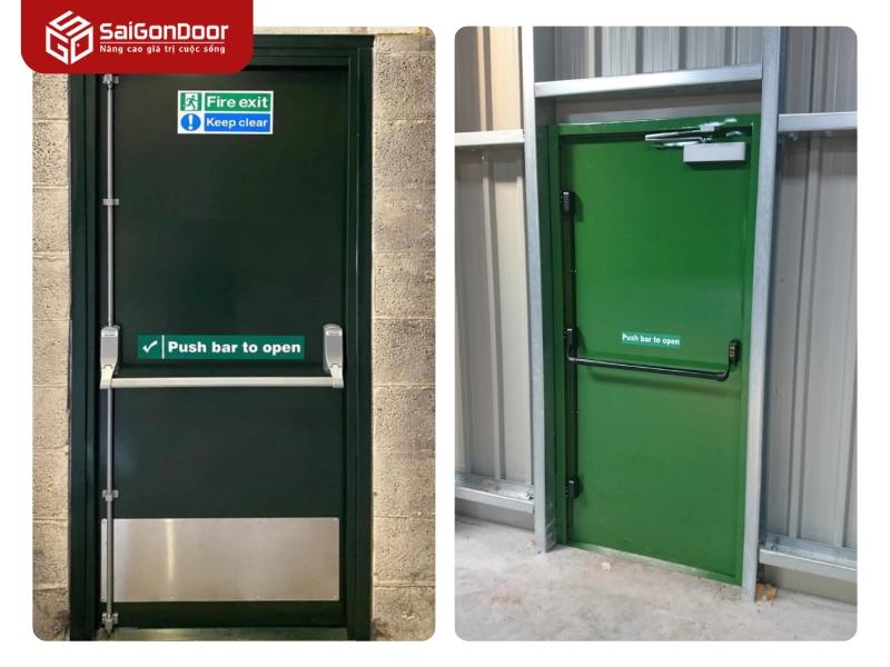 Đặc điểm nổi bật, lợi ích vượt trội của cửa thép chống cháy Saigondoor