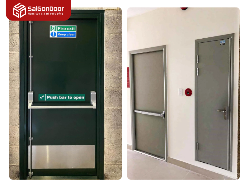 Tại sao nên chọn Saigondoor cho giải pháp cửa thép chống cháy tại Vĩnh Tân?
