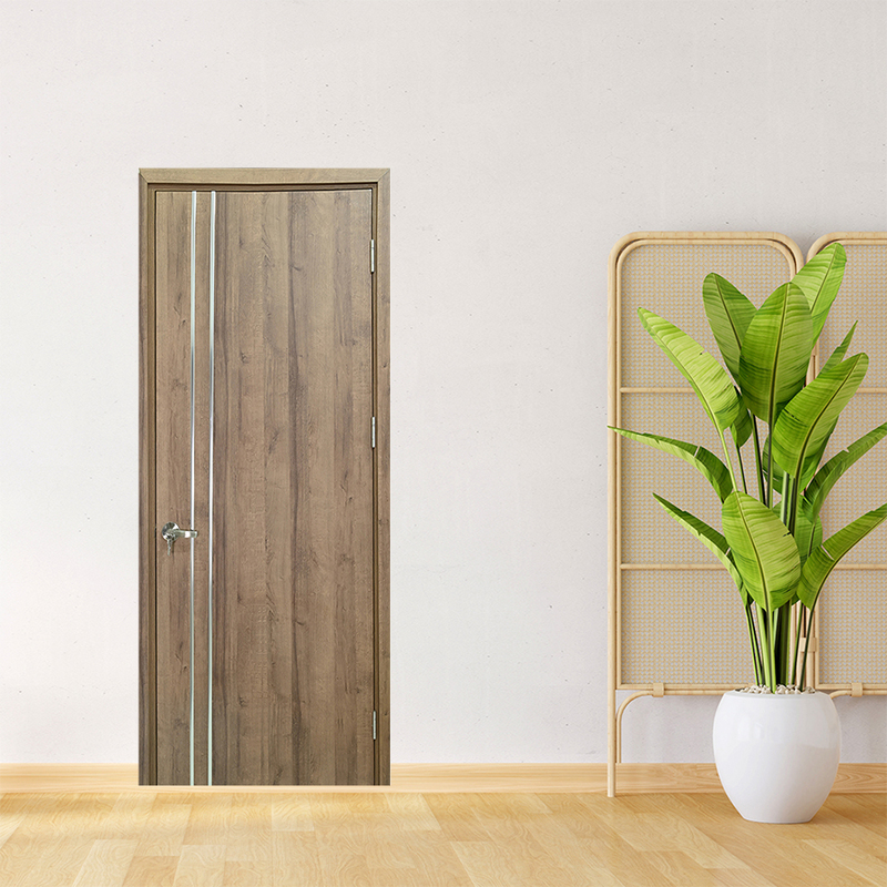 Cửa Gỗ MDF Laminate LP1R2-WALNUT
