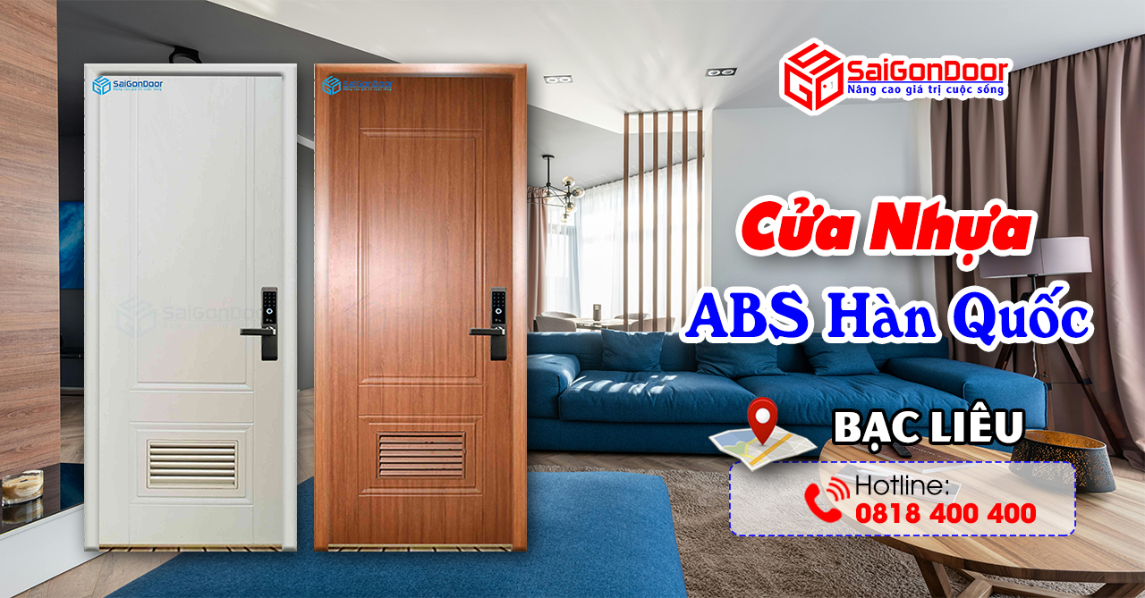 Báo Giá Thi Công Cửa Nhựa ABS Hàn Quốc Bạc Liêu Giá Rẻ & Uy Tín