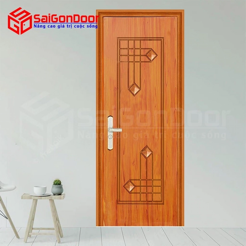 Cửa thép vân gỗ TVG-GS1H16