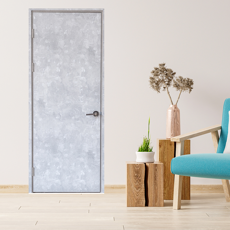 CỬA GỖ PHÒNG NGỦ PN MDF melamine P1 van da