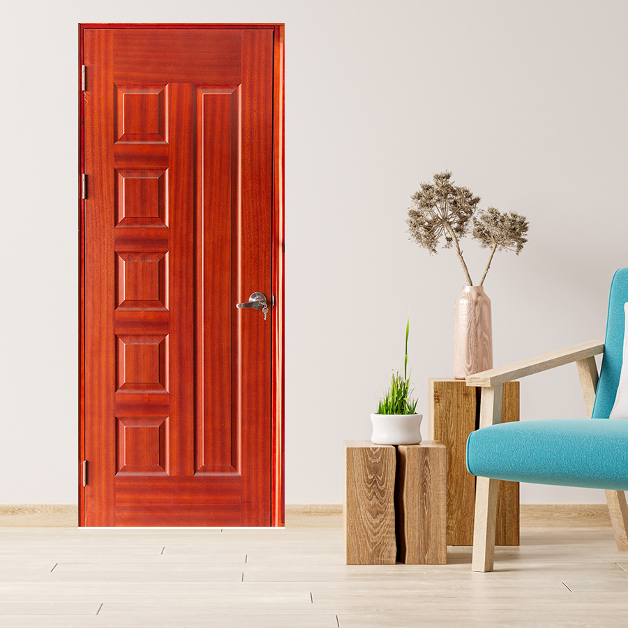 CỬA GỖ PHÒNG NGỦ PN HDF Veneer 6A Cam xe