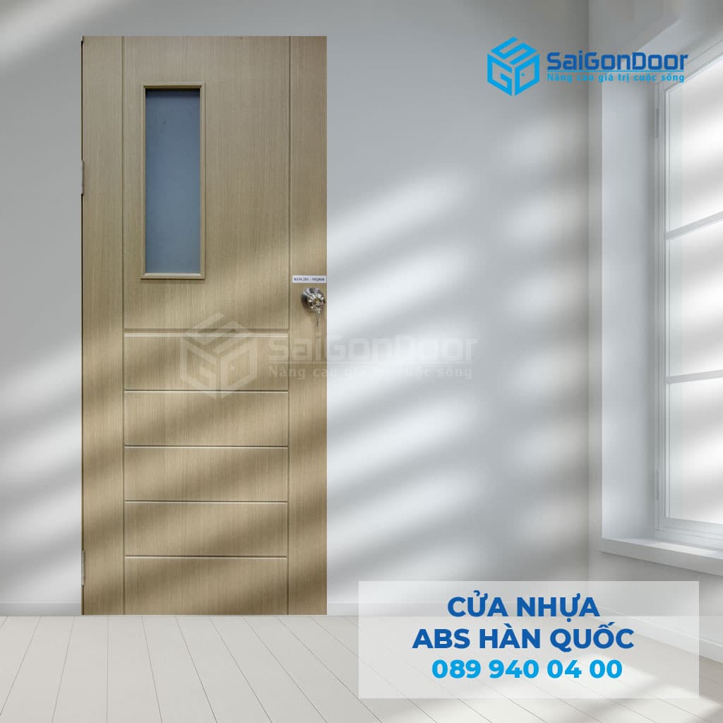 Mẫu cửa nhựa ABS Hàn Quốc 