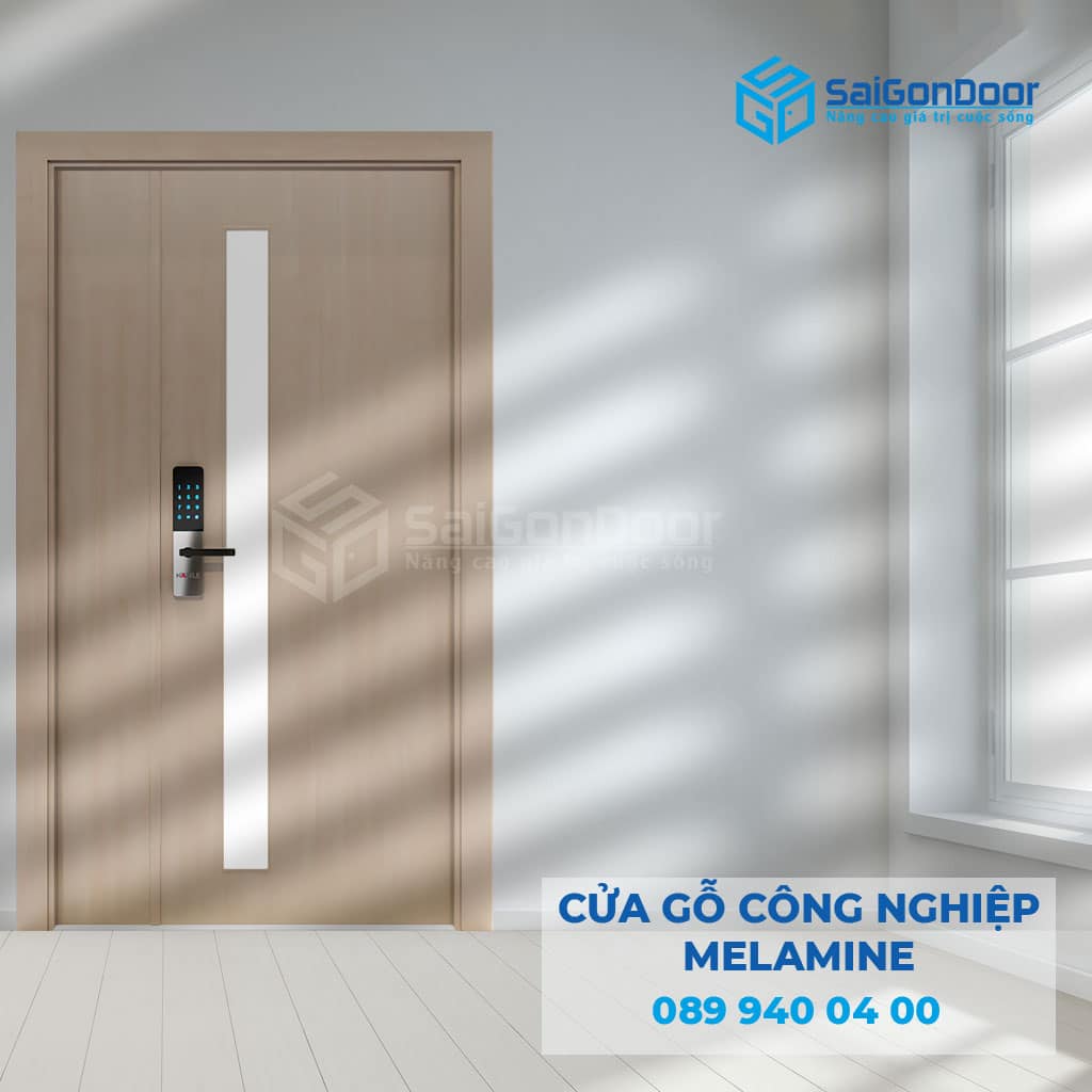 Giá cửa gỗ công nghiệp TP. HCM chỉ 1.700.000đ/ bộ