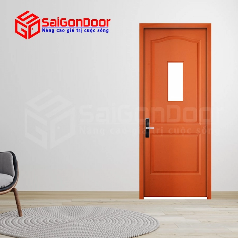 Cửa gỗ HDF bệnh viện có lớp phủ kháng khuẩn và chống nấm mốc