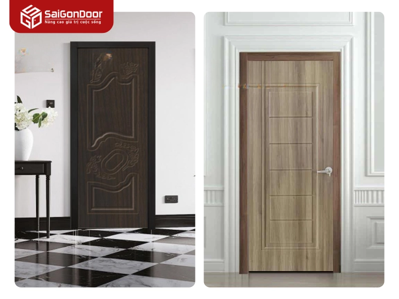 Cửa nhà vệ sinh, phòng tắm composite