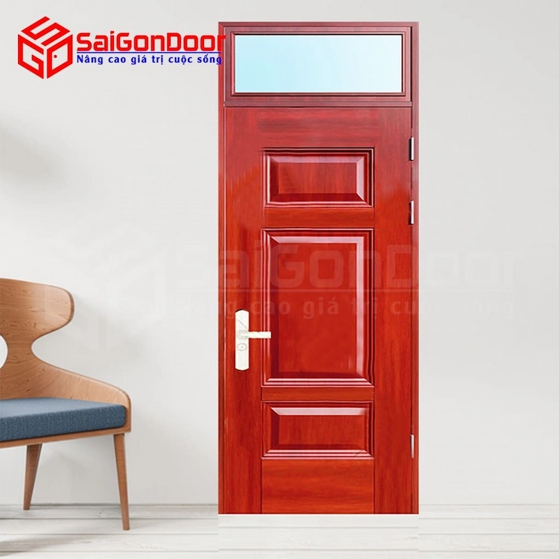 Cửa thép vân gỗ TVG-GS1H3-OT D