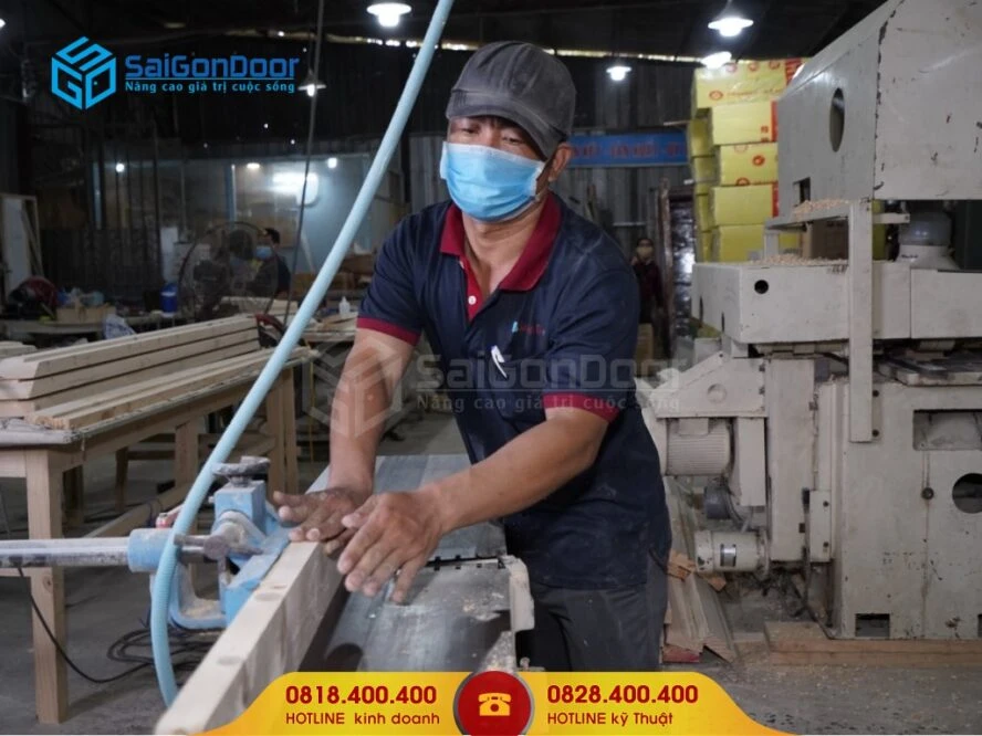 cấu tạo cửa gỗ công nghiệp