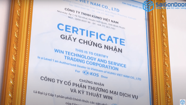 Giấy chứng nhận quốc tế