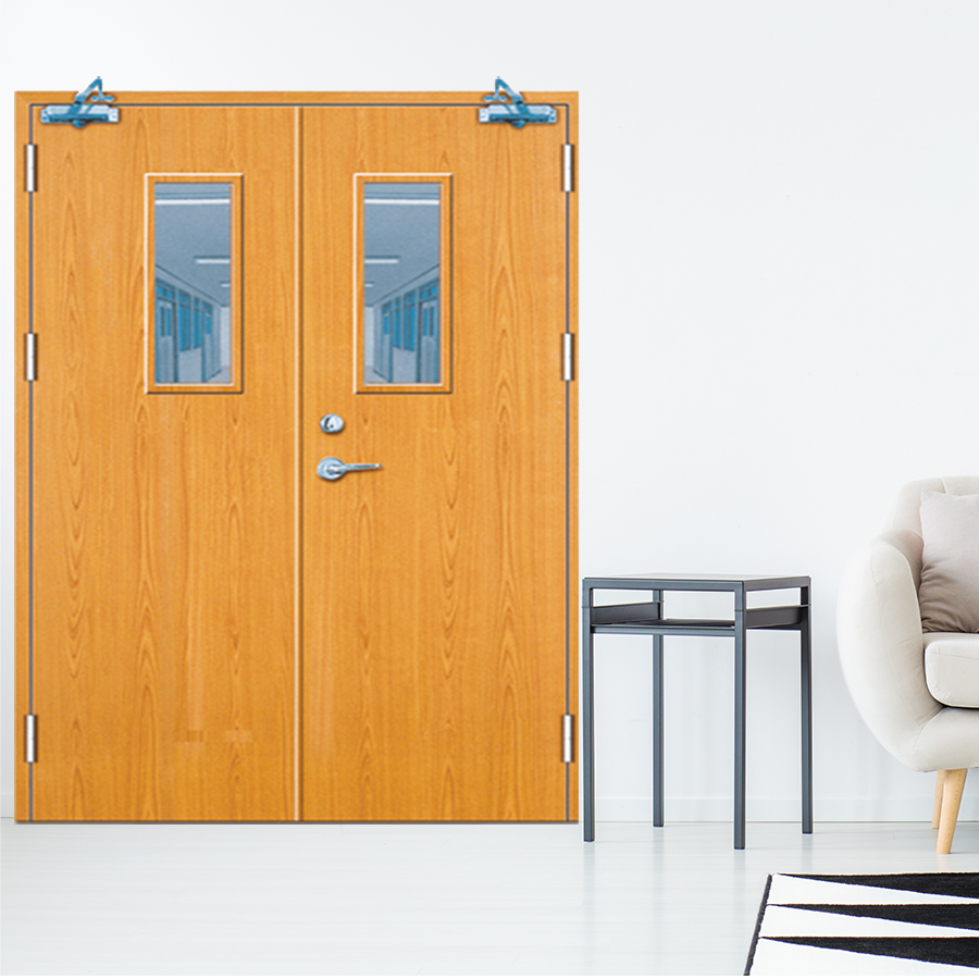 Cửa thép vân gỗ SGD 2