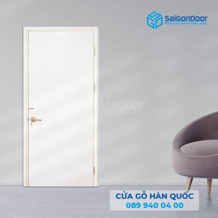 Cửa gỗ Plastic Laminate là loại cửa cao cấp nhất trong các loại cửa gỗ công nghiệp