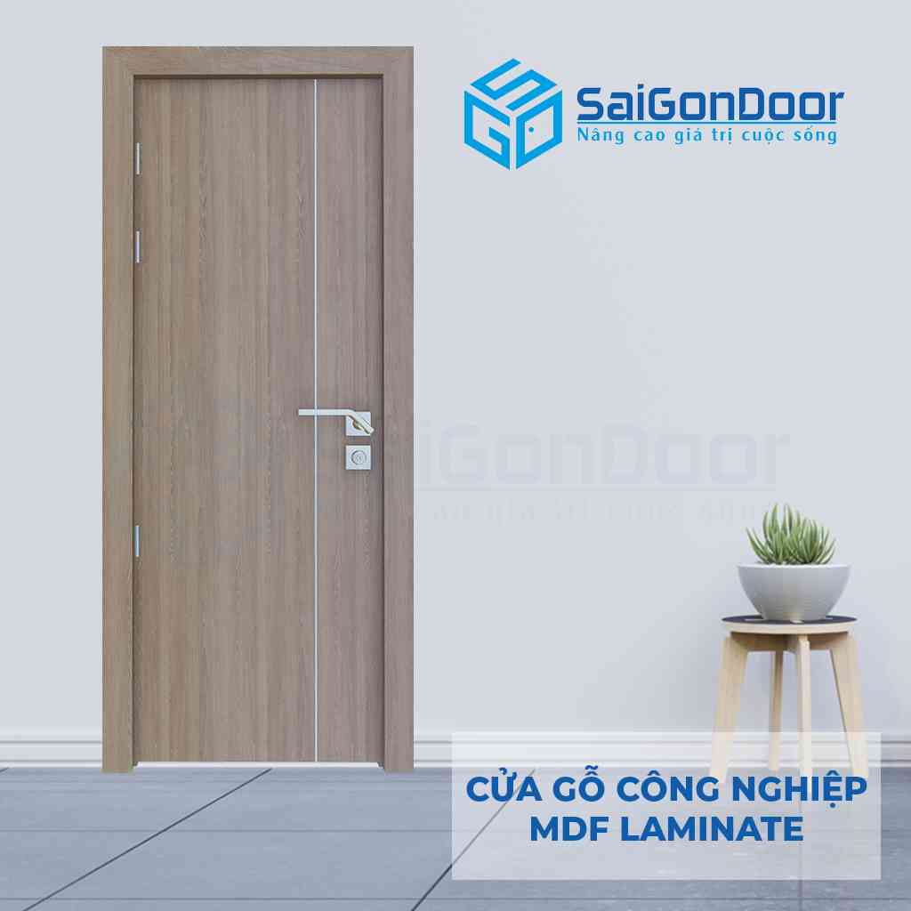 Cửa gỗ MDF Laminate P1R1s SGD