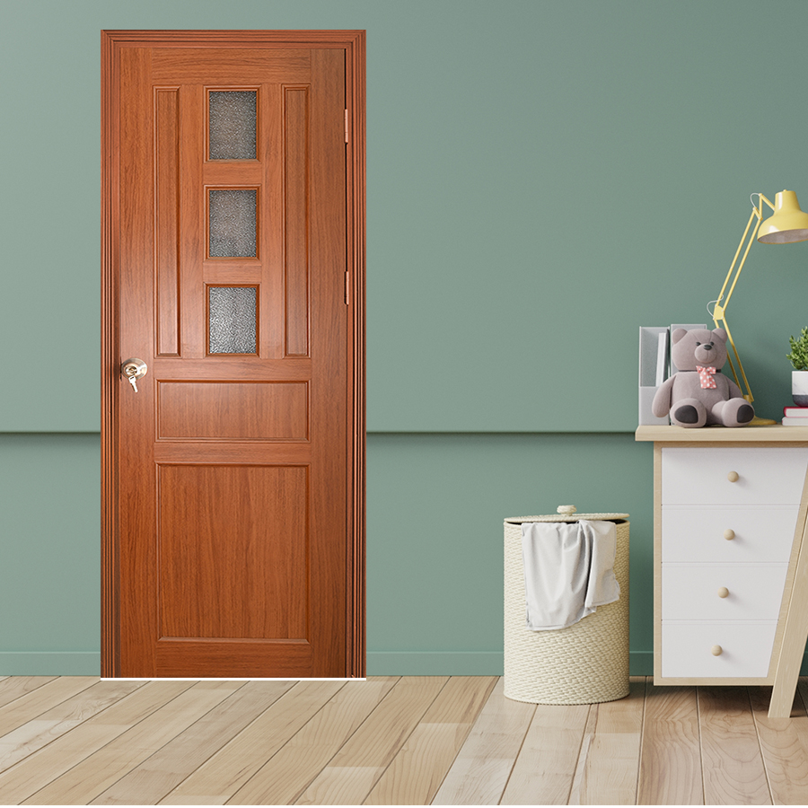 Mẫu cửa nhựa nhà vệ sinh YB-42