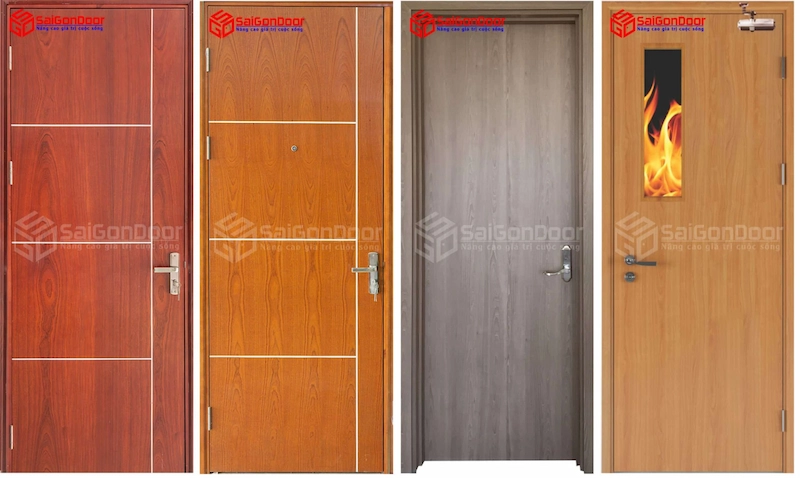 cửa gỗ chống cháy 45 phút 