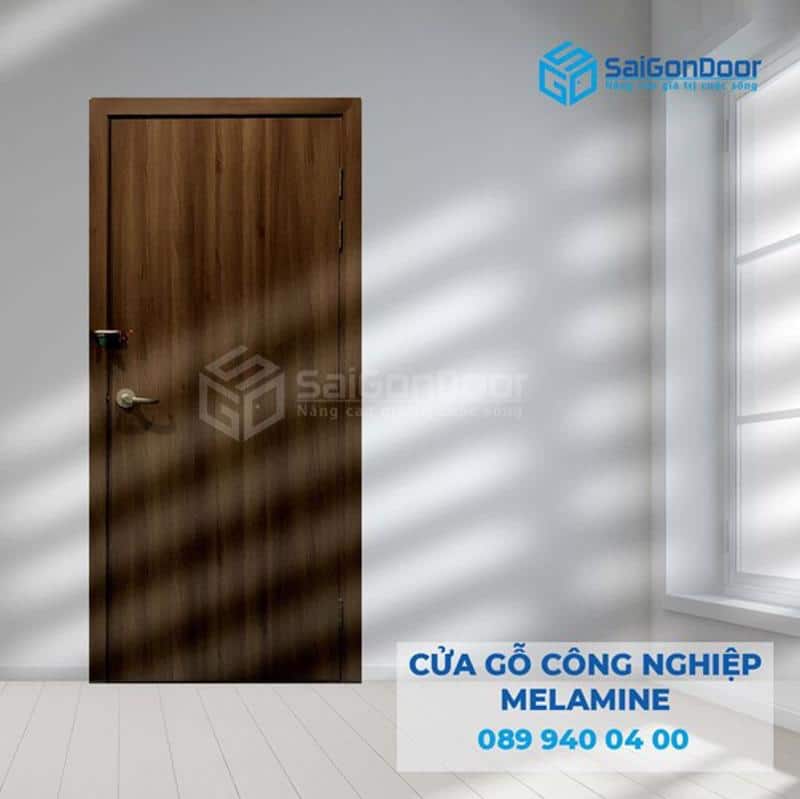 Dịch vụ thi công cửa gỗ công nghiệp giá rẻ