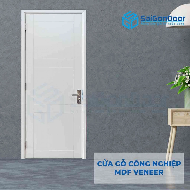 Cửa gỗ MDF Veneer P1R8-C1