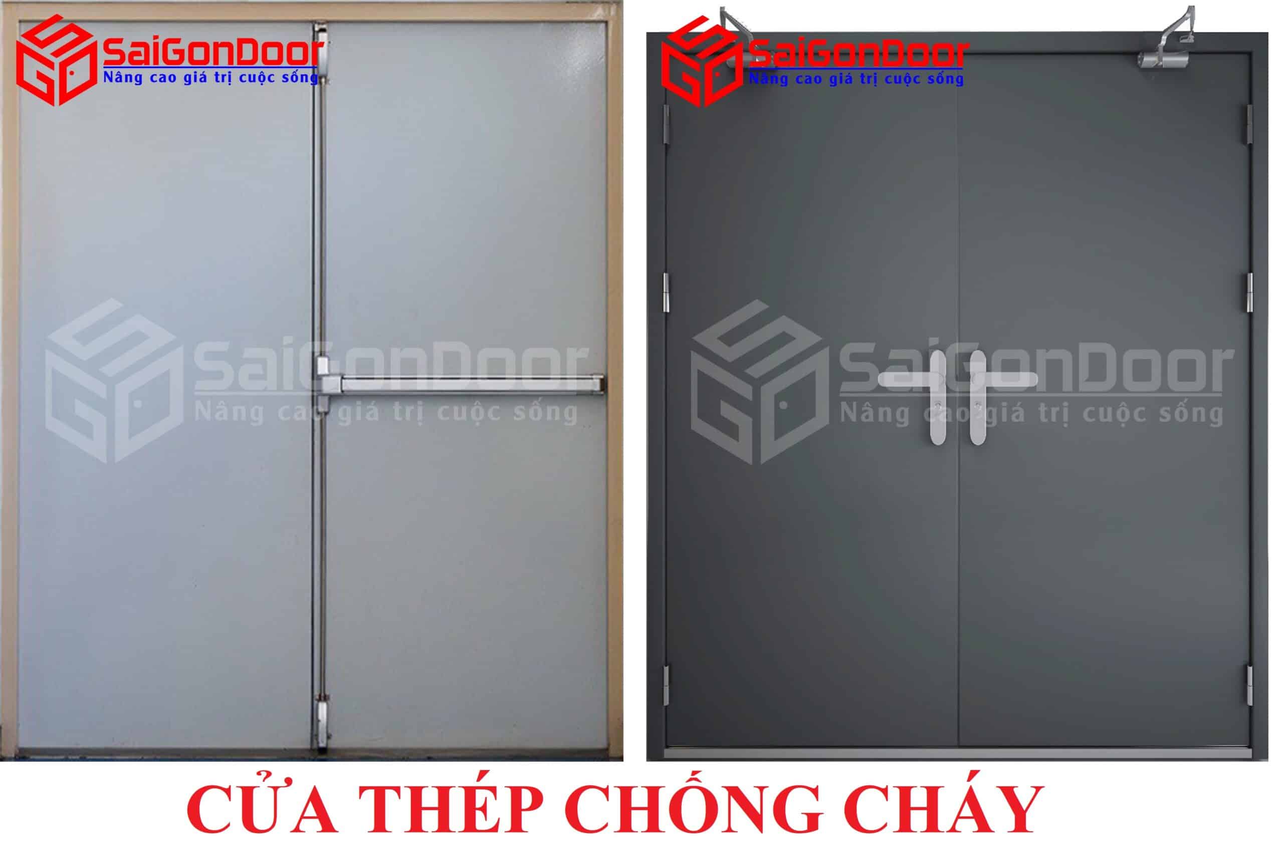 Cửa thép chống cháy 