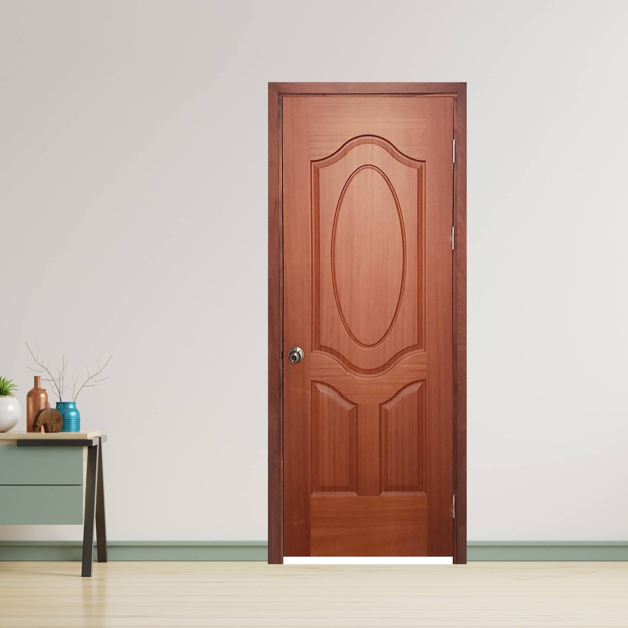 Cửa Gỗ HDF veneer 3A – Xoan Đào