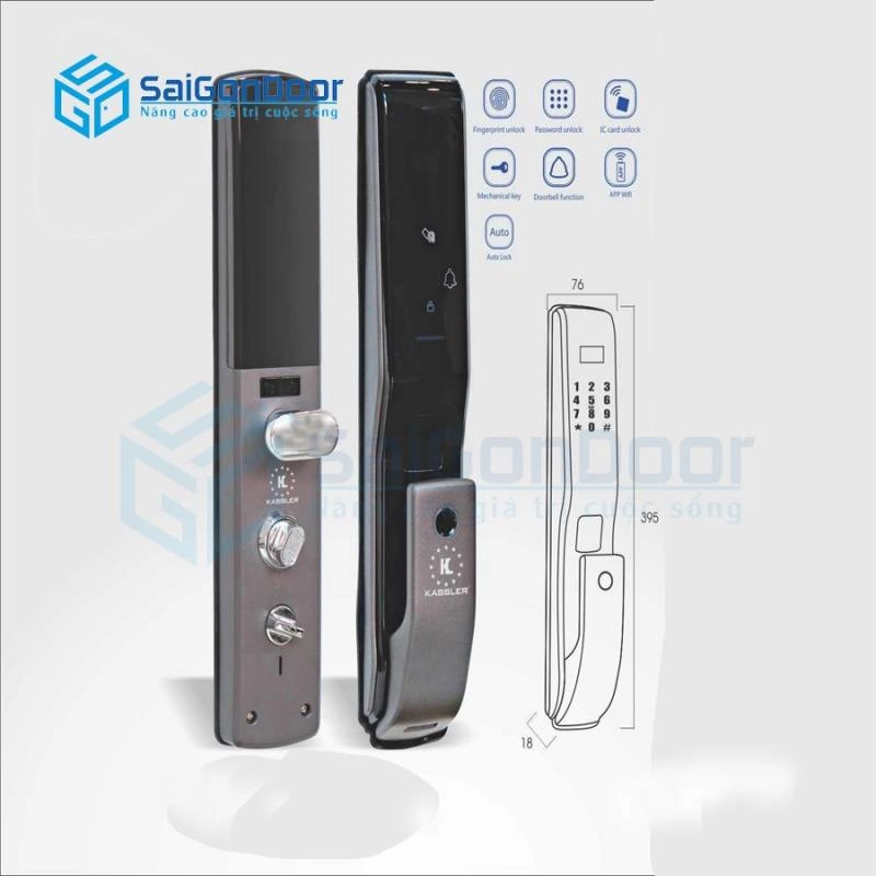 Khóa cửa chống cháy
