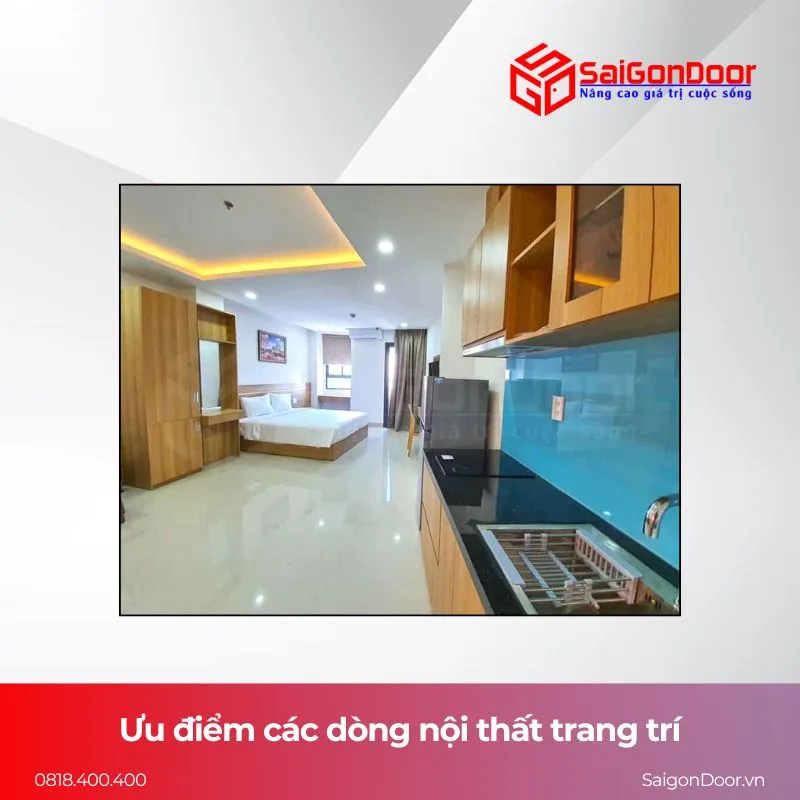 Ưu điểm của nội thất trang trí